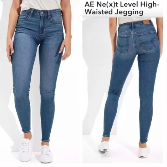 American Eagle | Next Level Stretch Hi-Rise Jeggings | SIZE 2 - Picture 10 of 10